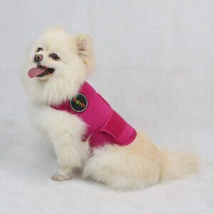 Dog Anxiety Vest, Anxiety Relief for Dogs, Dog Calming Coat Rose S